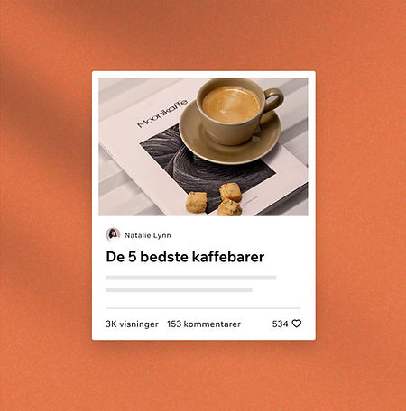 Blogindlæg om kaffebar