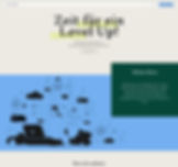 Ein Template für eine Beratungs-Website präsentiert einen Slogan  und einen CTA-Button, über den Website-Besucher Kontakt aufnehmen können.