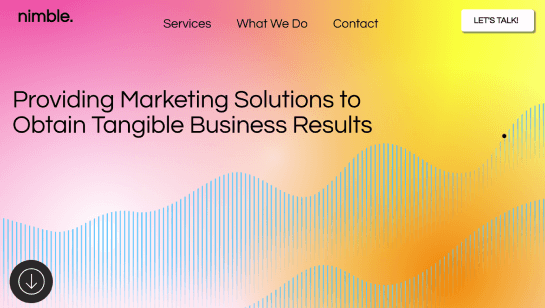 marketing landing page examples