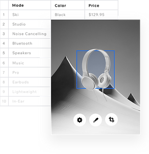 Một cơ sở dữ liệu thông tin được xây dựng bằng Corvid by Wix